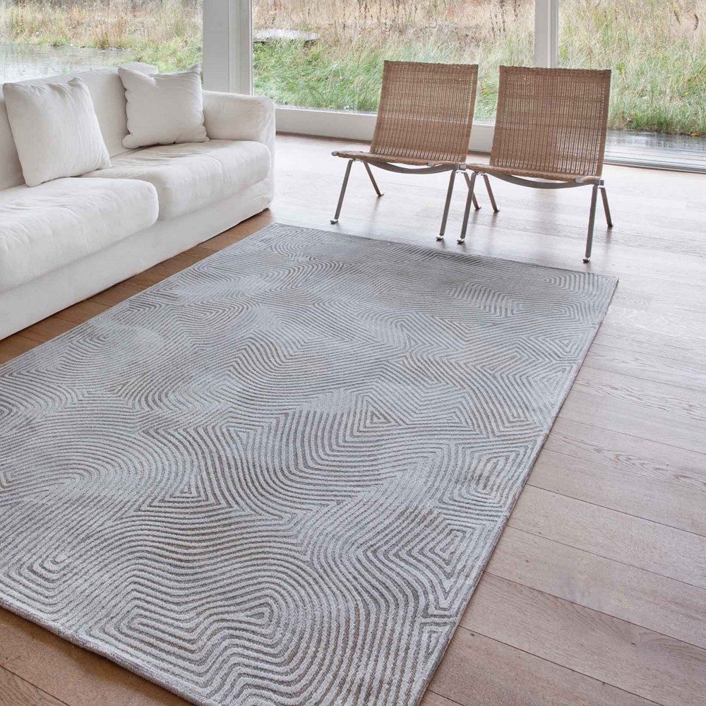 Meditation Coral Rug 9228 in Oyster White